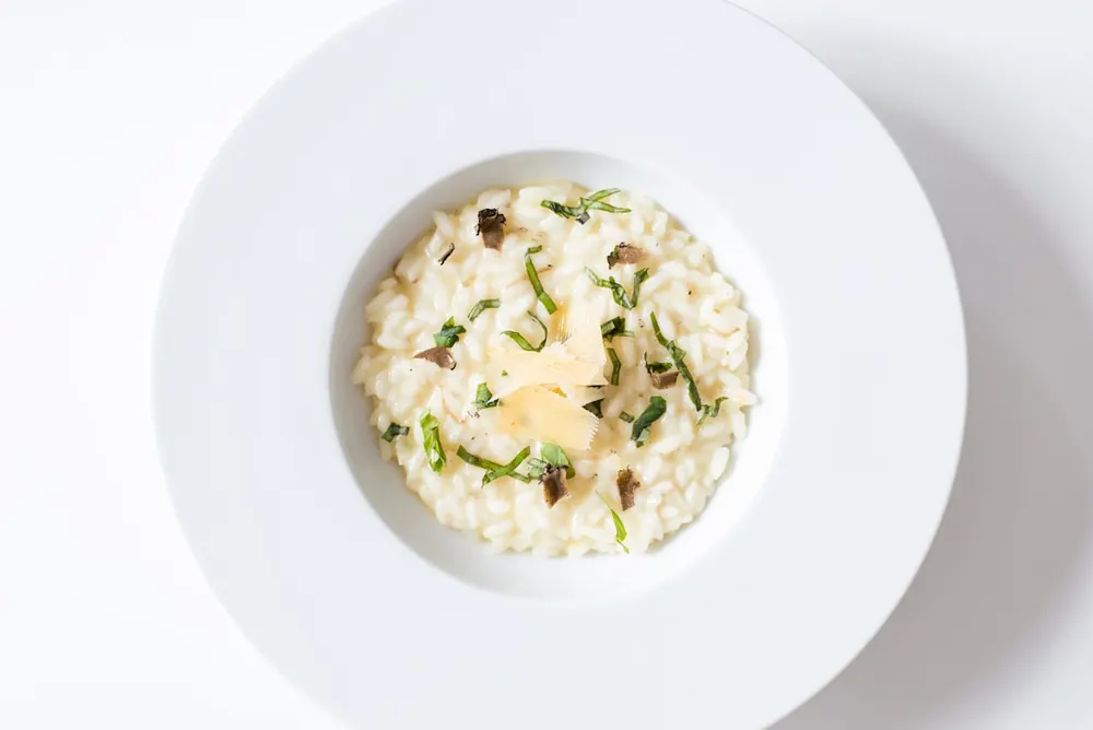 Risoto de Gorgonzola com Nozes